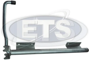Trzymacz drzwi L-545 ocynkowany Krótki wspornik