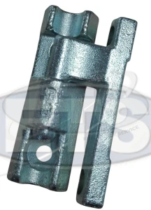 Zawias do burty aluminiowej L120 kpl