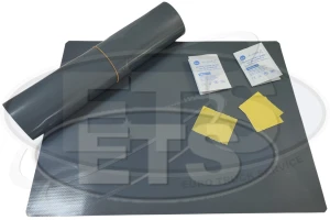 Zestaw Naprawczy Łata Plandeki kolor antracyt